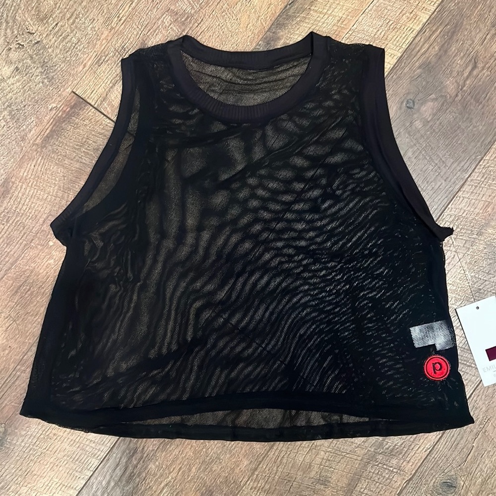 Pure Barre + Emily Hsu Mesh Tank